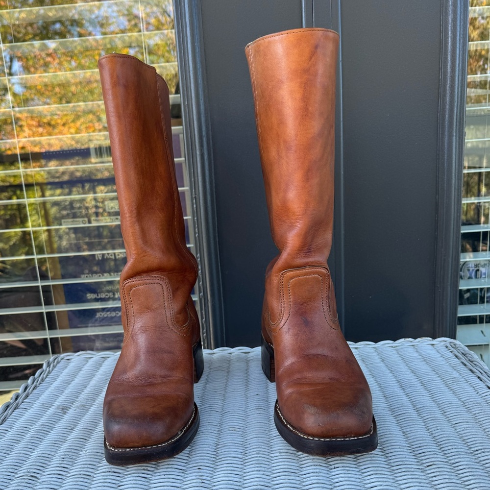 Frye Saddle Campus 14L, size 9, made in the U.S.!